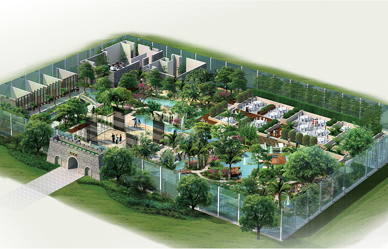 3D室内种植效果图